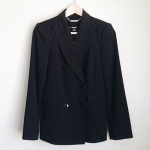 NWT WHBM Classic Pinstripe Blazer